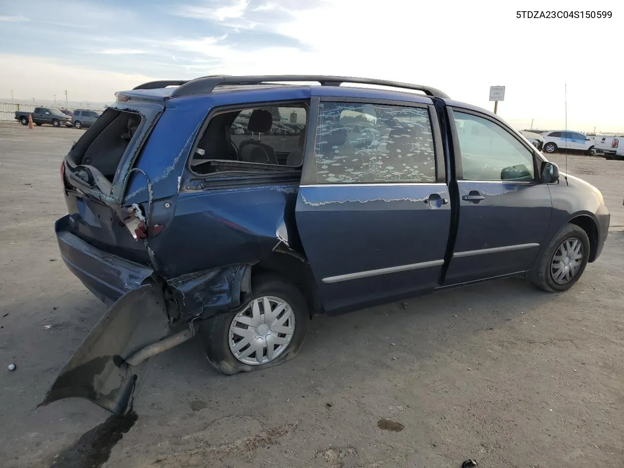 5TDZA23C04S150599 2004 Toyota Sienna Ce