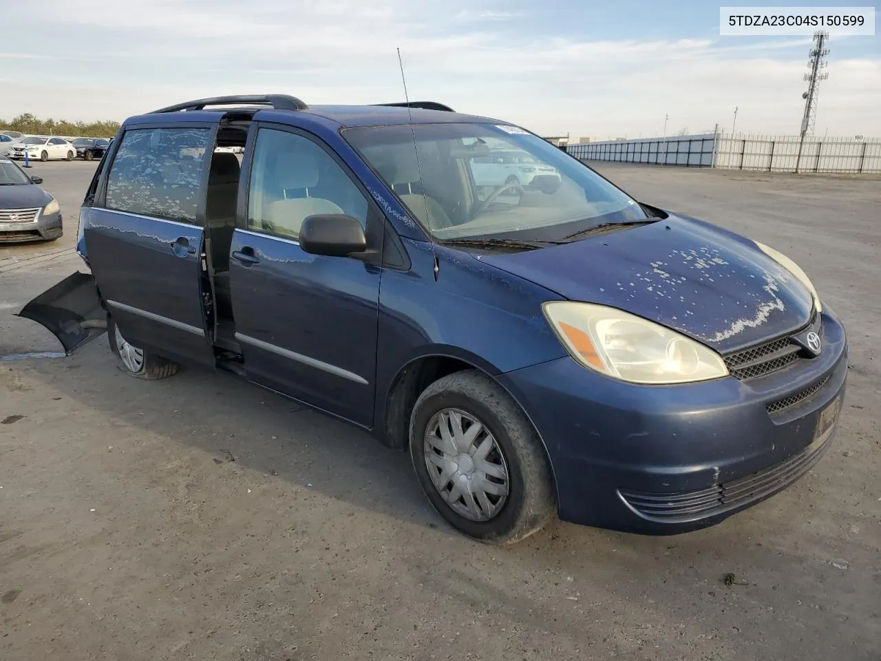 5TDZA23C04S150599 2004 Toyota Sienna Ce