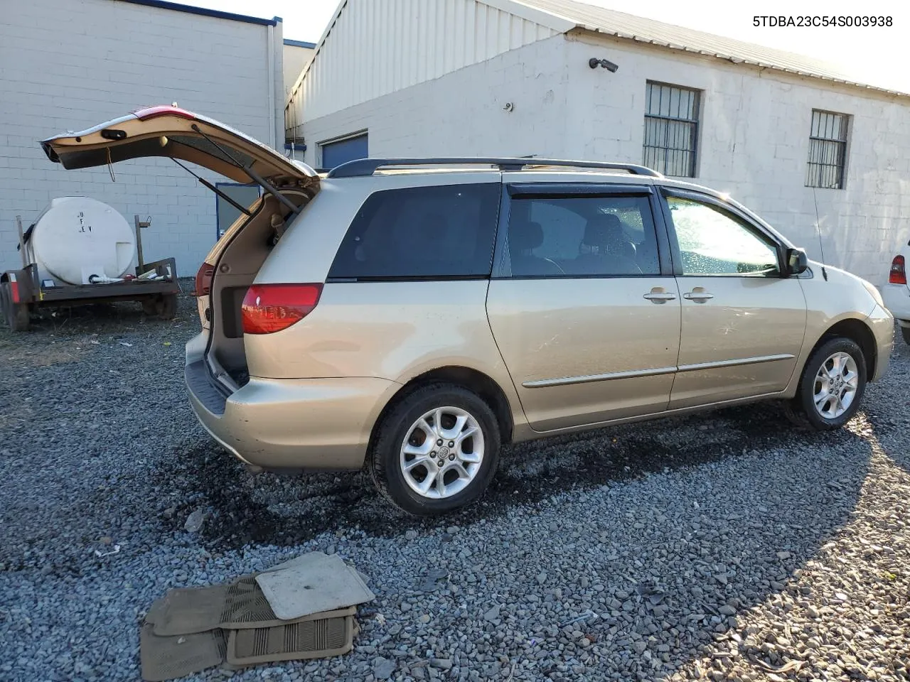 2004 Toyota Sienna Le VIN: 5TDBA23C54S003938 Lot: 78672434