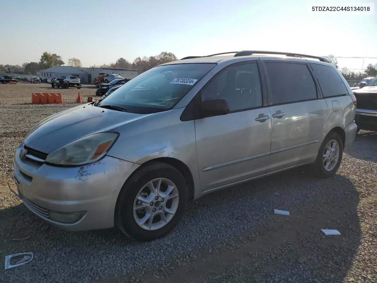 2004 Toyota Sienna Xle VIN: 5TDZA22C44S134018 Lot: 78730324