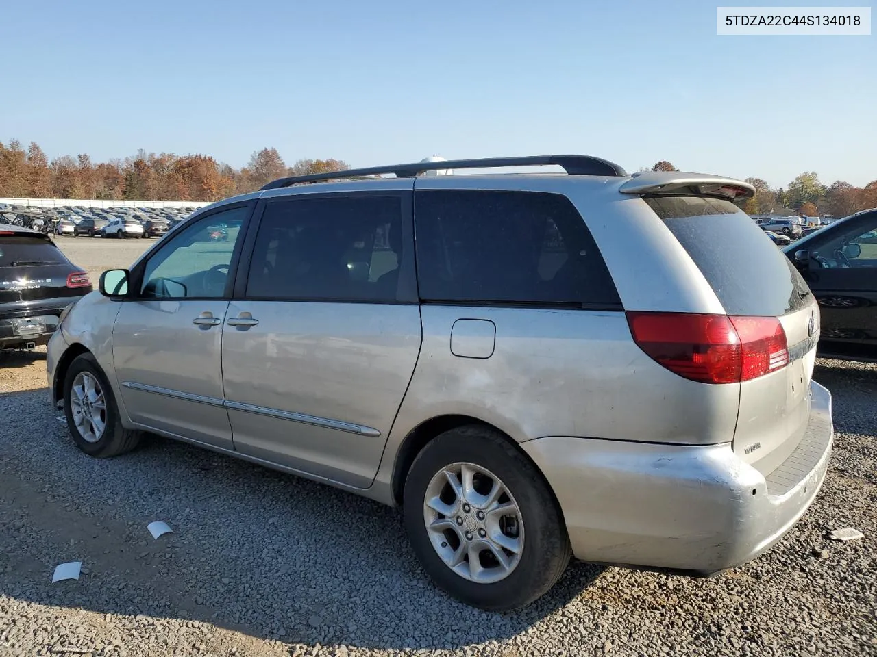 2004 Toyota Sienna Xle VIN: 5TDZA22C44S134018 Lot: 78730324