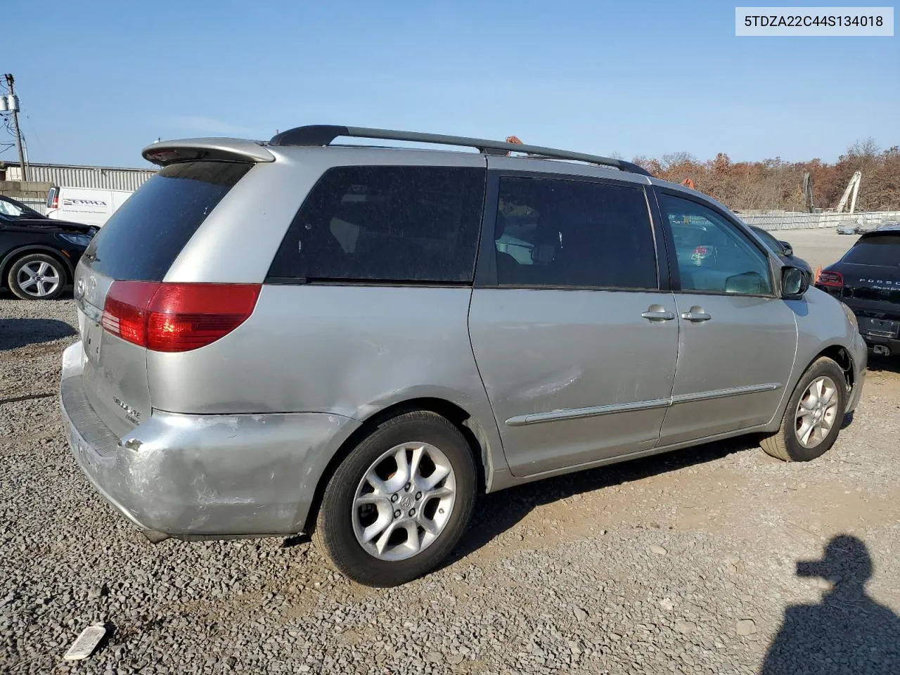 2004 Toyota Sienna Xle VIN: 5TDZA22C44S134018 Lot: 78730324