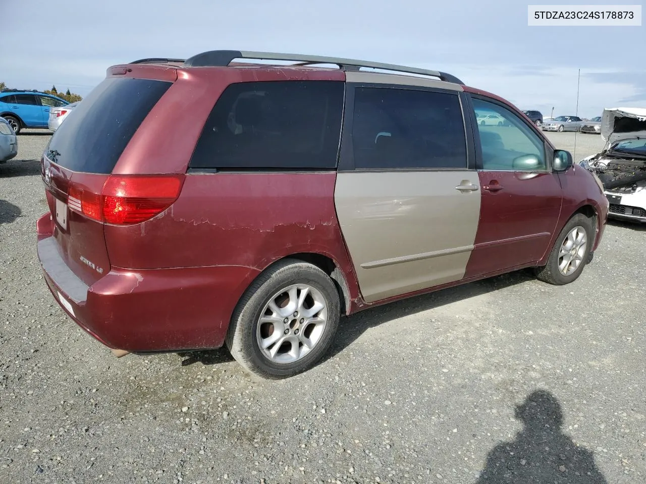 2004 Toyota Sienna Ce VIN: 5TDZA23C24S178873 Lot: 78752854