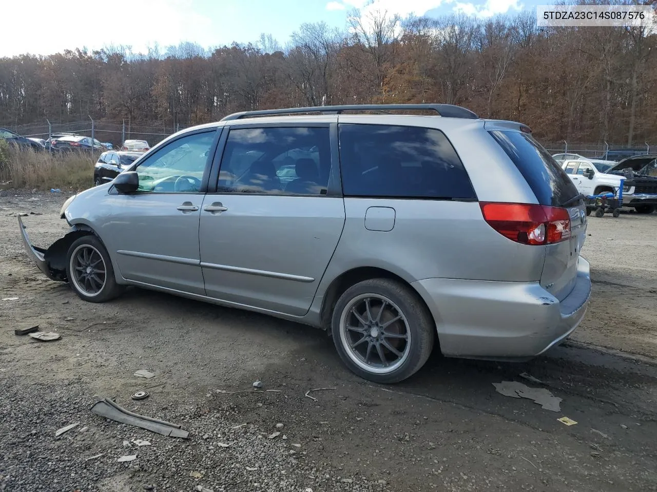 2004 Toyota Sienna Ce VIN: 5TDZA23C14S087576 Lot: 78825414