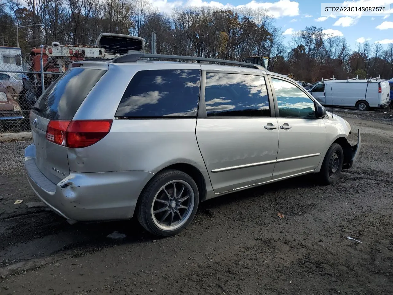 2004 Toyota Sienna Ce VIN: 5TDZA23C14S087576 Lot: 78825414