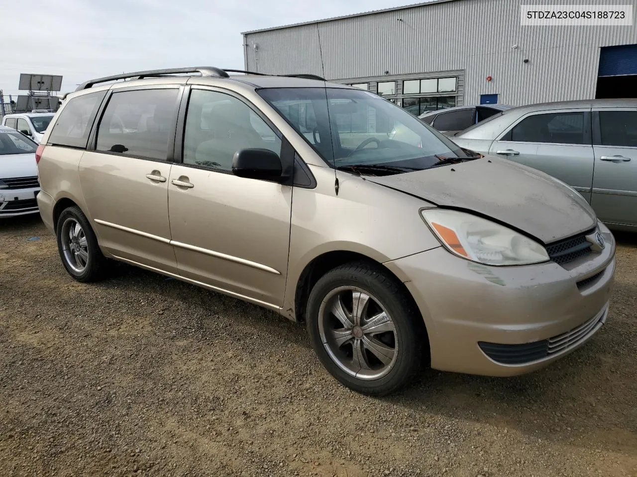 2004 Toyota Sienna Ce VIN: 5TDZA23C04S188723 Lot: 79193254