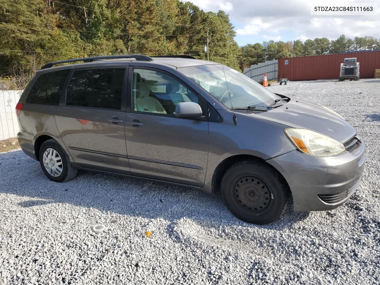 2004 Toyota Sienna Ce VIN: 5TDZA23C84S111663 Lot: 79208564