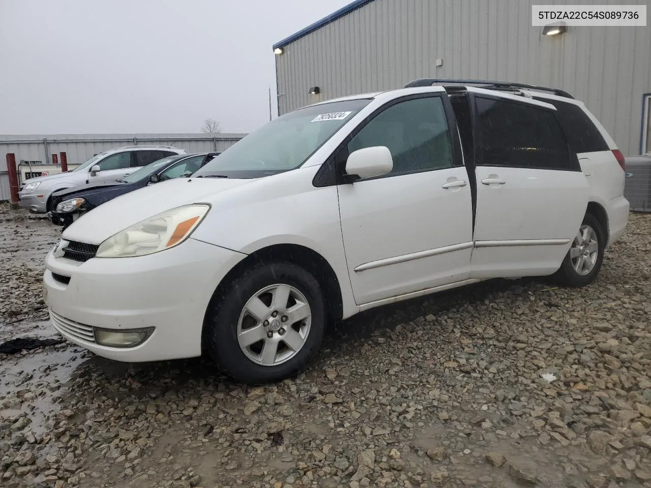 5TDZA22C54S089736 2004 Toyota Sienna Xle