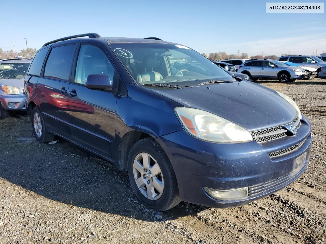 2004 Toyota Sienna Xle VIN: 5TDZA22CX4S214908 Lot: 79343133