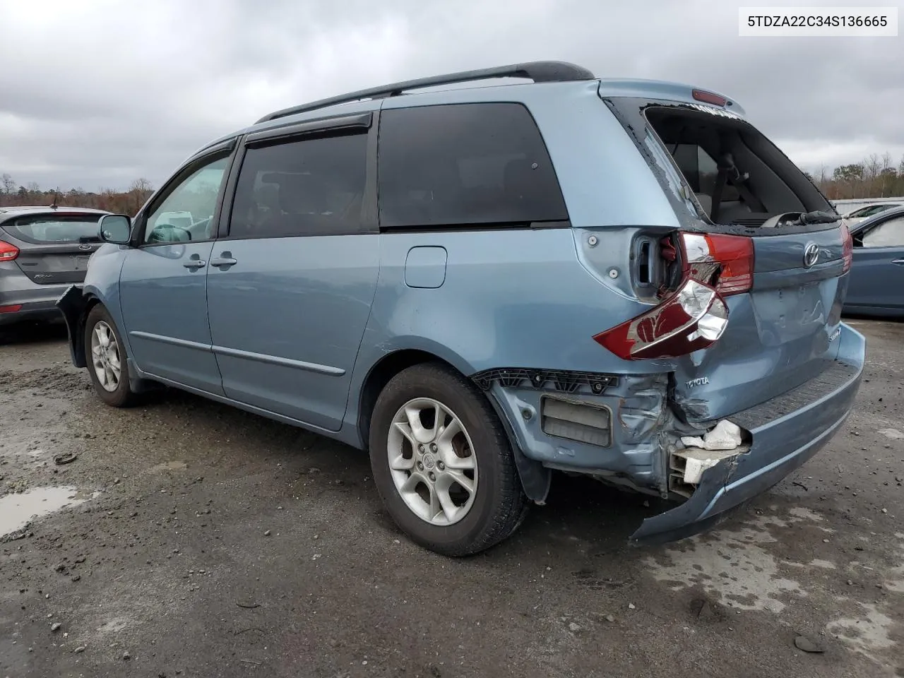 2004 Toyota Sienna Xle VIN: 5TDZA22C34S136665 Lot: 79945544