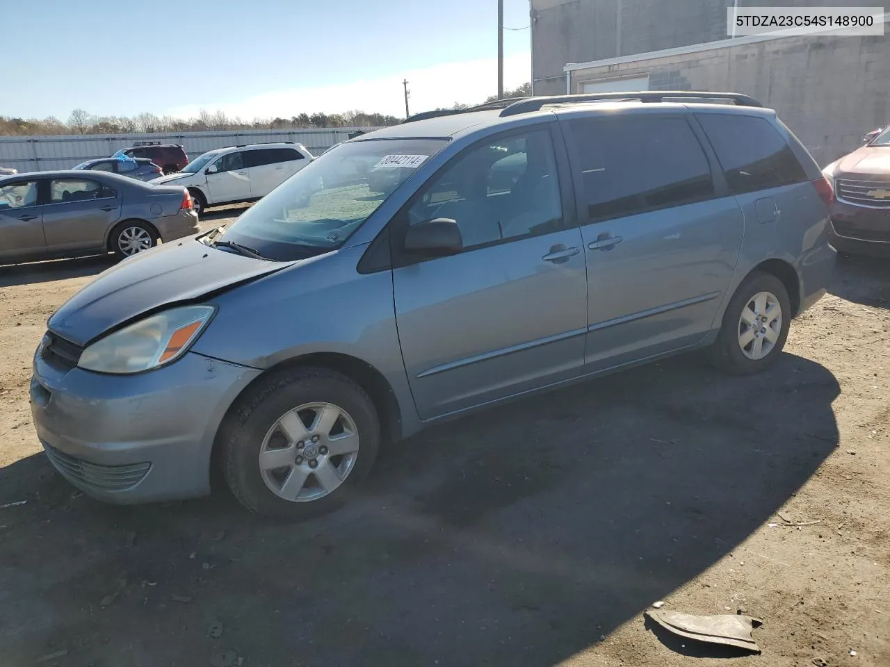 2004 Toyota Sienna Ce VIN: 5TDZA23C54S148900 Lot: 80442114