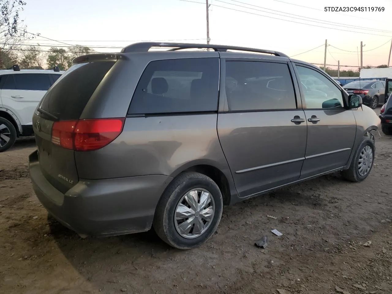 2004 Toyota Sienna Ce VIN: 5TDZA23C94S119769 Lot: 80516084