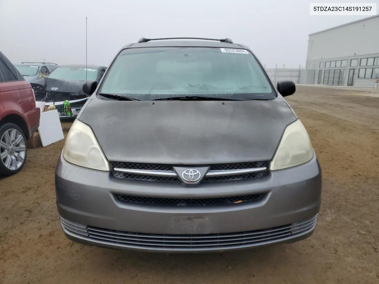 2004 Toyota Sienna Ce VIN: 5TDZA23C14S191257 Lot: 80523804