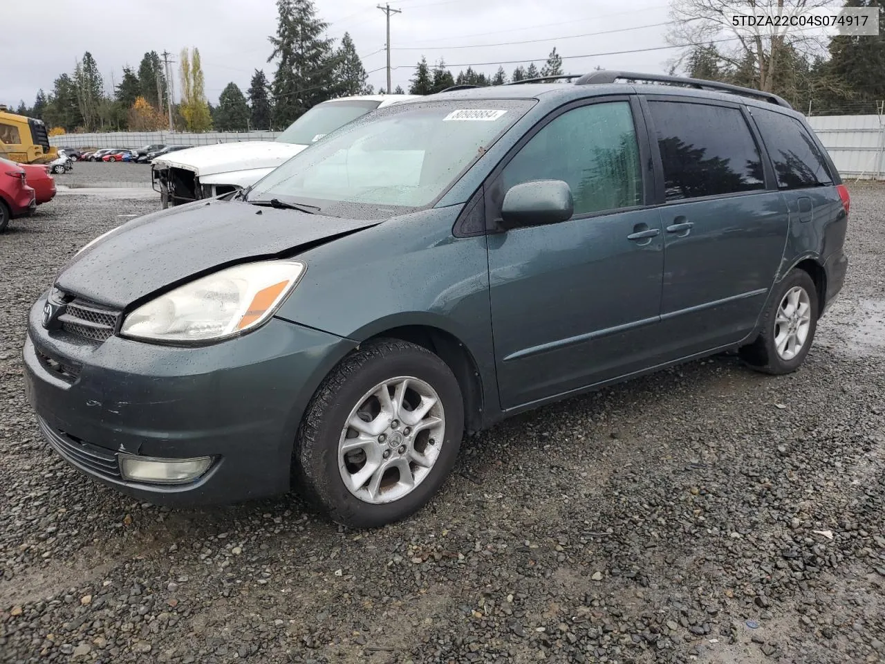 2004 Toyota Sienna Xle VIN: 5TDZA22C04S074917 Lot: 80909884