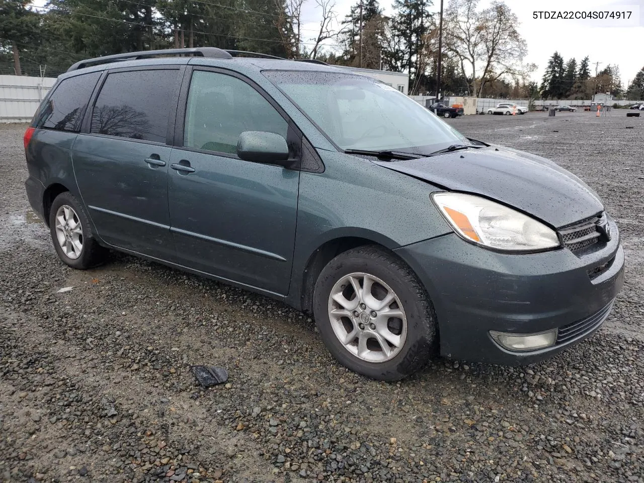 2004 Toyota Sienna Xle VIN: 5TDZA22C04S074917 Lot: 80909884