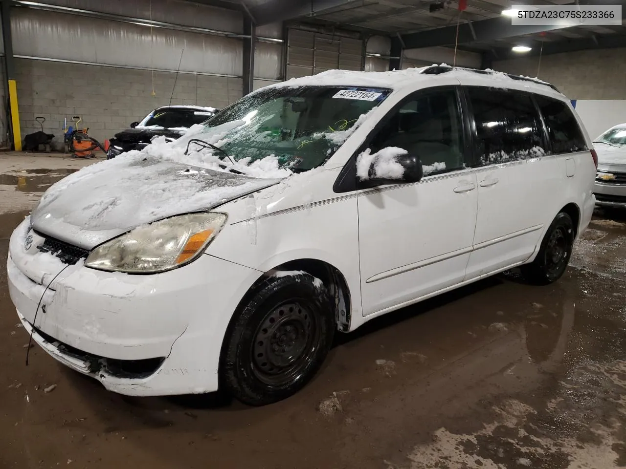 2005 Toyota Sienna Ce VIN: 5TDZA23C75S233366 Lot: 42722164