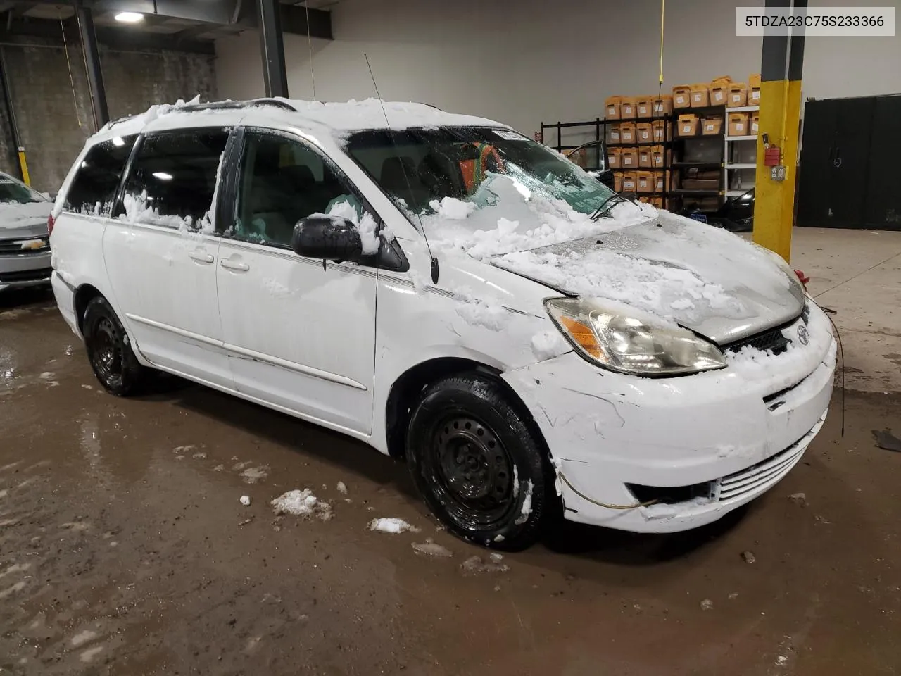 2005 Toyota Sienna Ce VIN: 5TDZA23C75S233366 Lot: 42722164