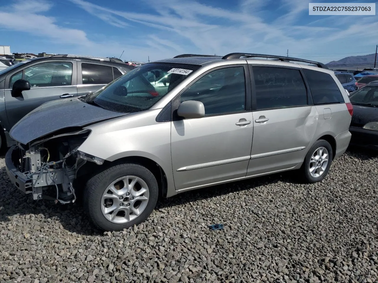 2005 Toyota Sienna Xle VIN: 5TDZA22C75S237063 Lot: 53114194