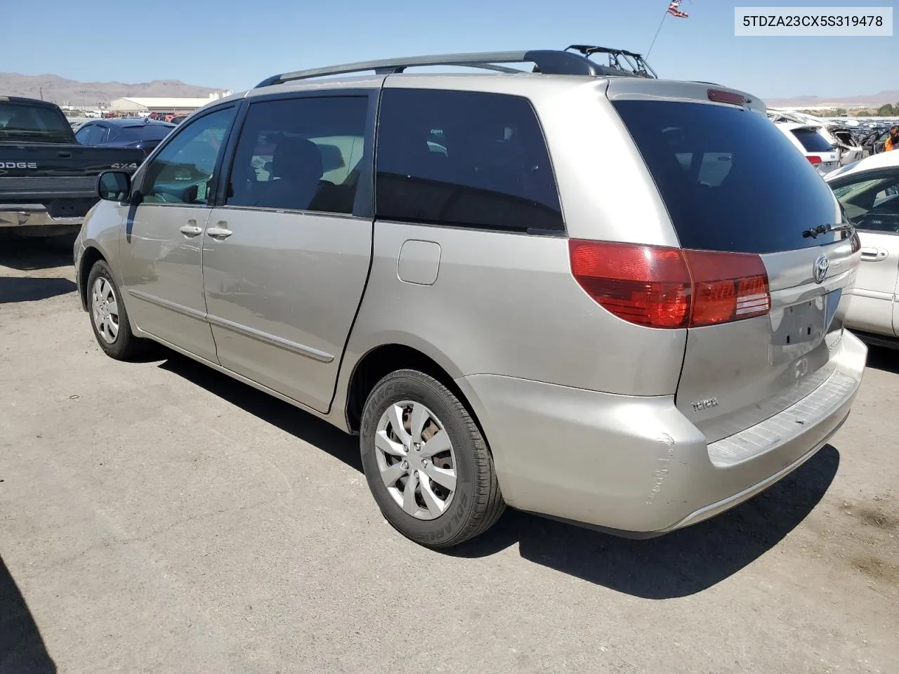 2005 Toyota Sienna Ce VIN: 5TDZA23CX5S319478 Lot: 61343764