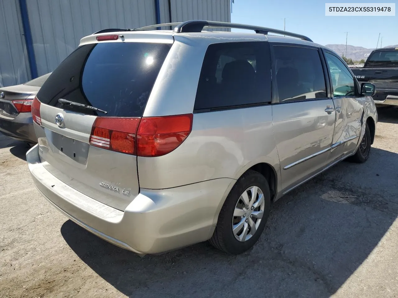 2005 Toyota Sienna Ce VIN: 5TDZA23CX5S319478 Lot: 61343764