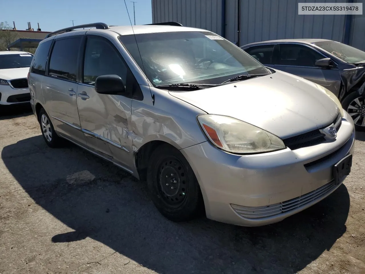 2005 Toyota Sienna Ce VIN: 5TDZA23CX5S319478 Lot: 61343764