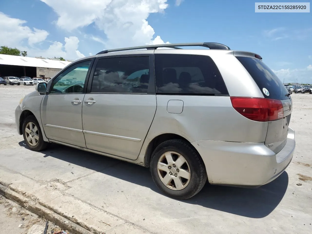 2005 Toyota Sienna Xle VIN: 5TDZA22C15S285920 Lot: 61873474