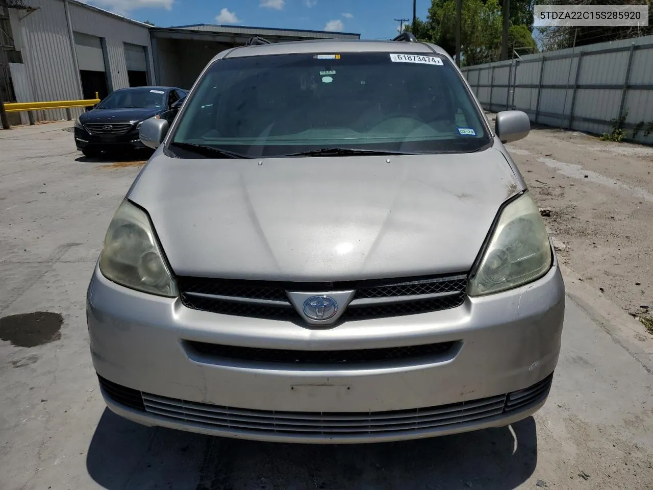 2005 Toyota Sienna Xle VIN: 5TDZA22C15S285920 Lot: 61873474