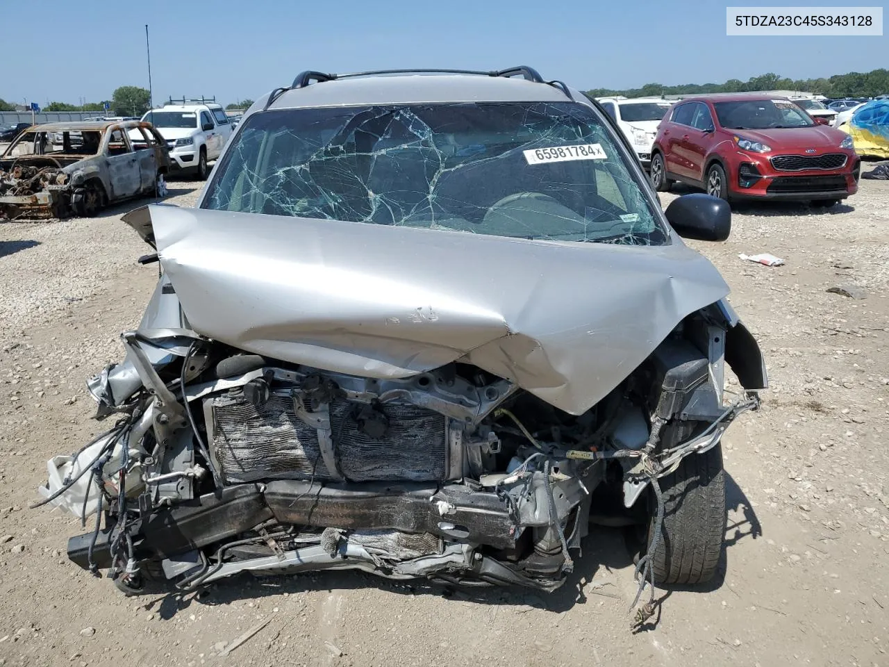 5TDZA23C45S343128 2005 Toyota Sienna Ce