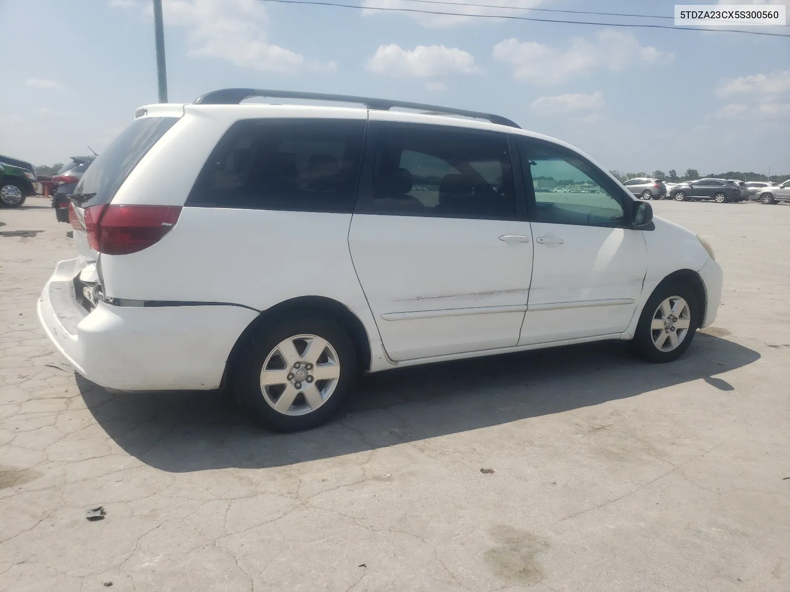 2005 Toyota Sienna Ce VIN: 5TDZA23CX5S300560 Lot: 66129004