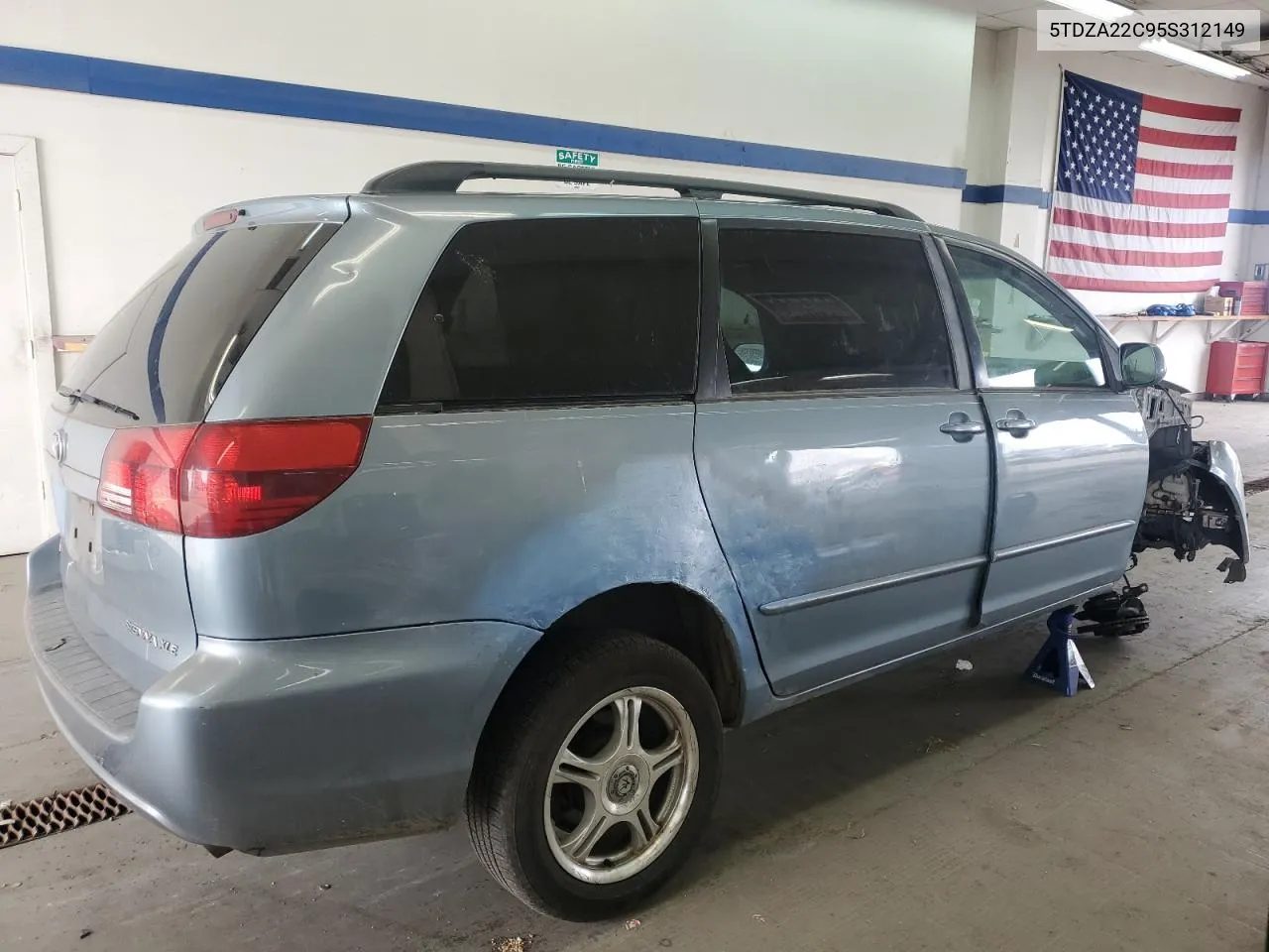 2005 Toyota Sienna Xle VIN: 5TDZA22C95S312149 Lot: 67714644