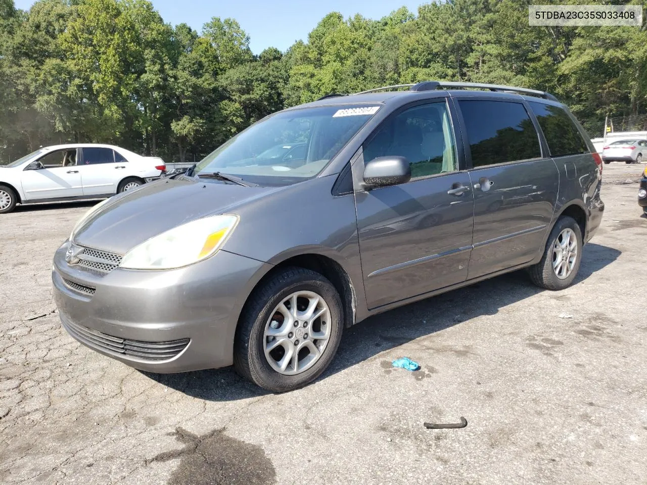 2005 Toyota Sienna Le VIN: 5TDBA23C35S033408 Lot: 68282804