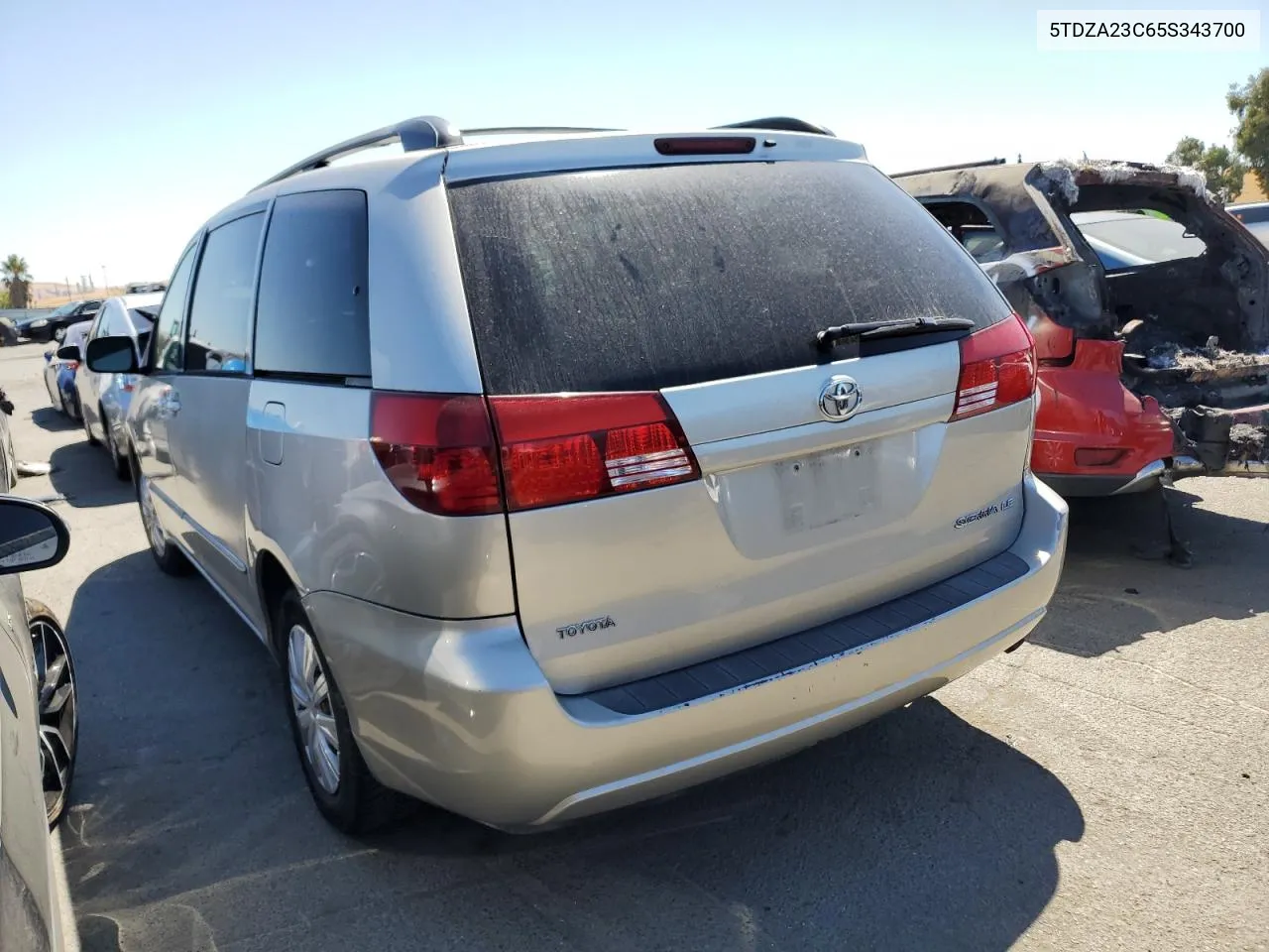 5TDZA23C65S343700 2005 Toyota Sienna Ce