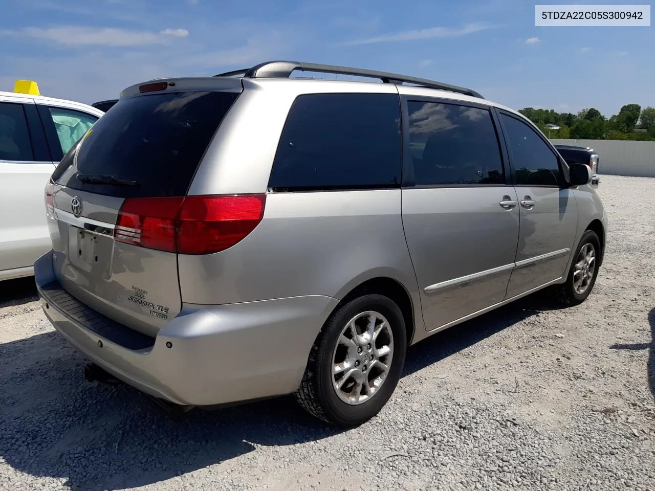 2005 Toyota Sienna Xle VIN: 5TDZA22C05S300942 Lot: 69101814