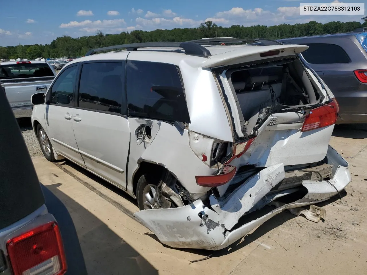 5TDZA22C75S312103 2005 Toyota Sienna Xle