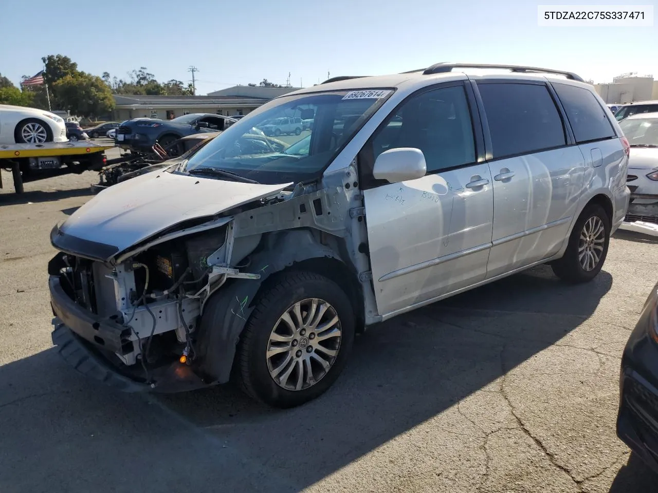 2005 Toyota Sienna Xle VIN: 5TDZA22C75S337471 Lot: 69267614