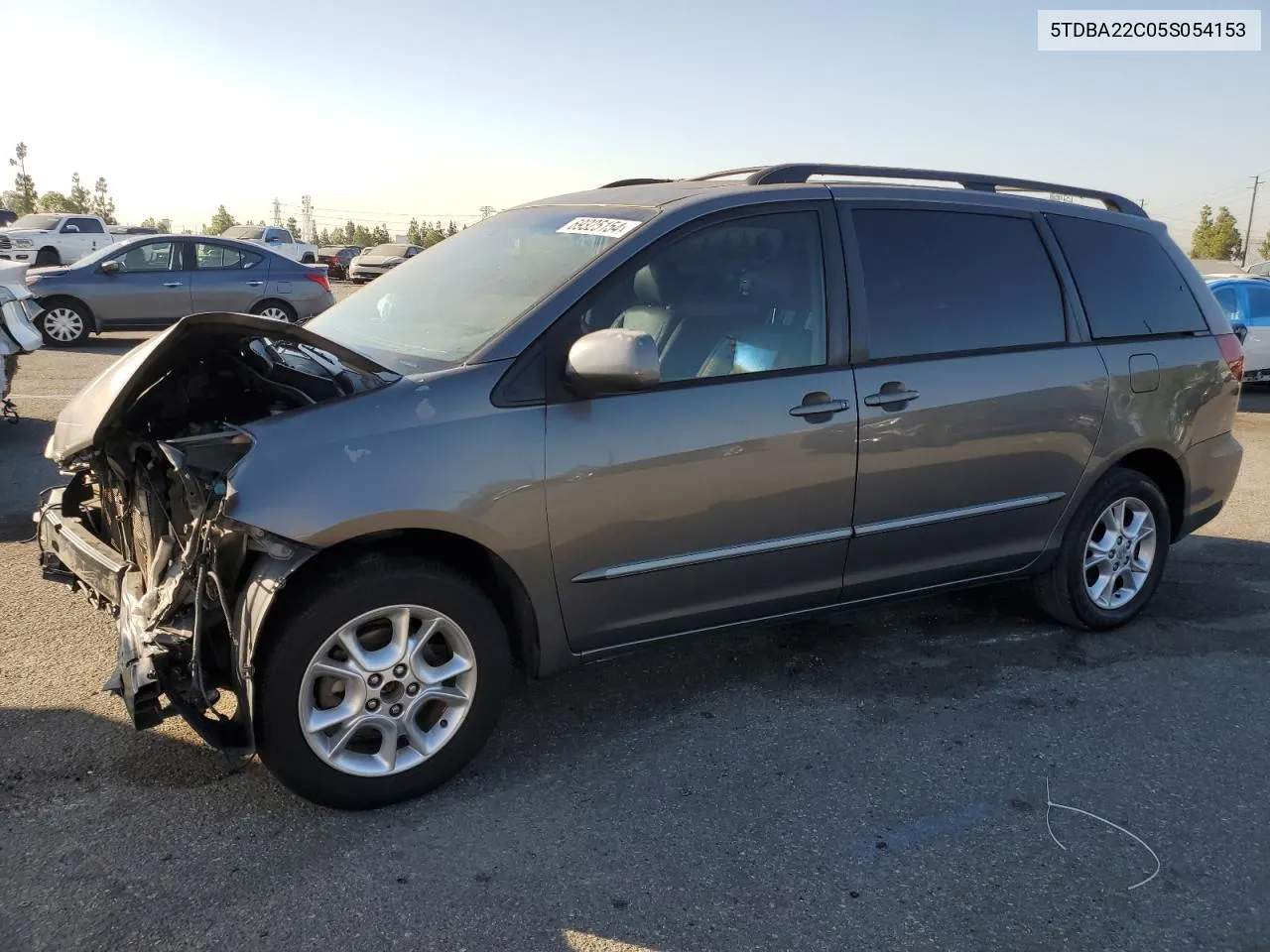 2005 Toyota Sienna Xle VIN: 5TDBA22C05S054153 Lot: 69325154