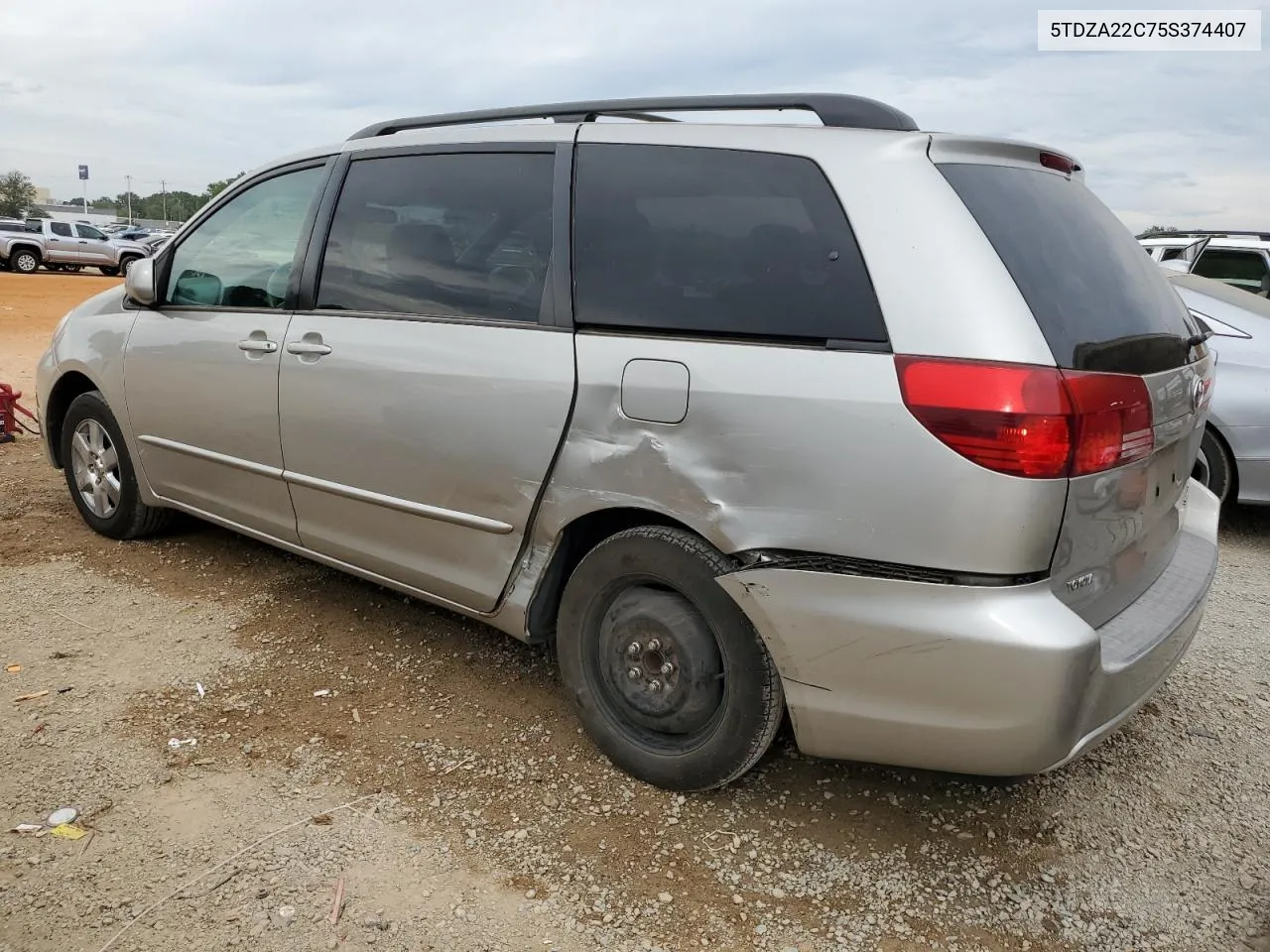 2005 Toyota Sienna Xle VIN: 5TDZA22C75S374407 Lot: 70269064