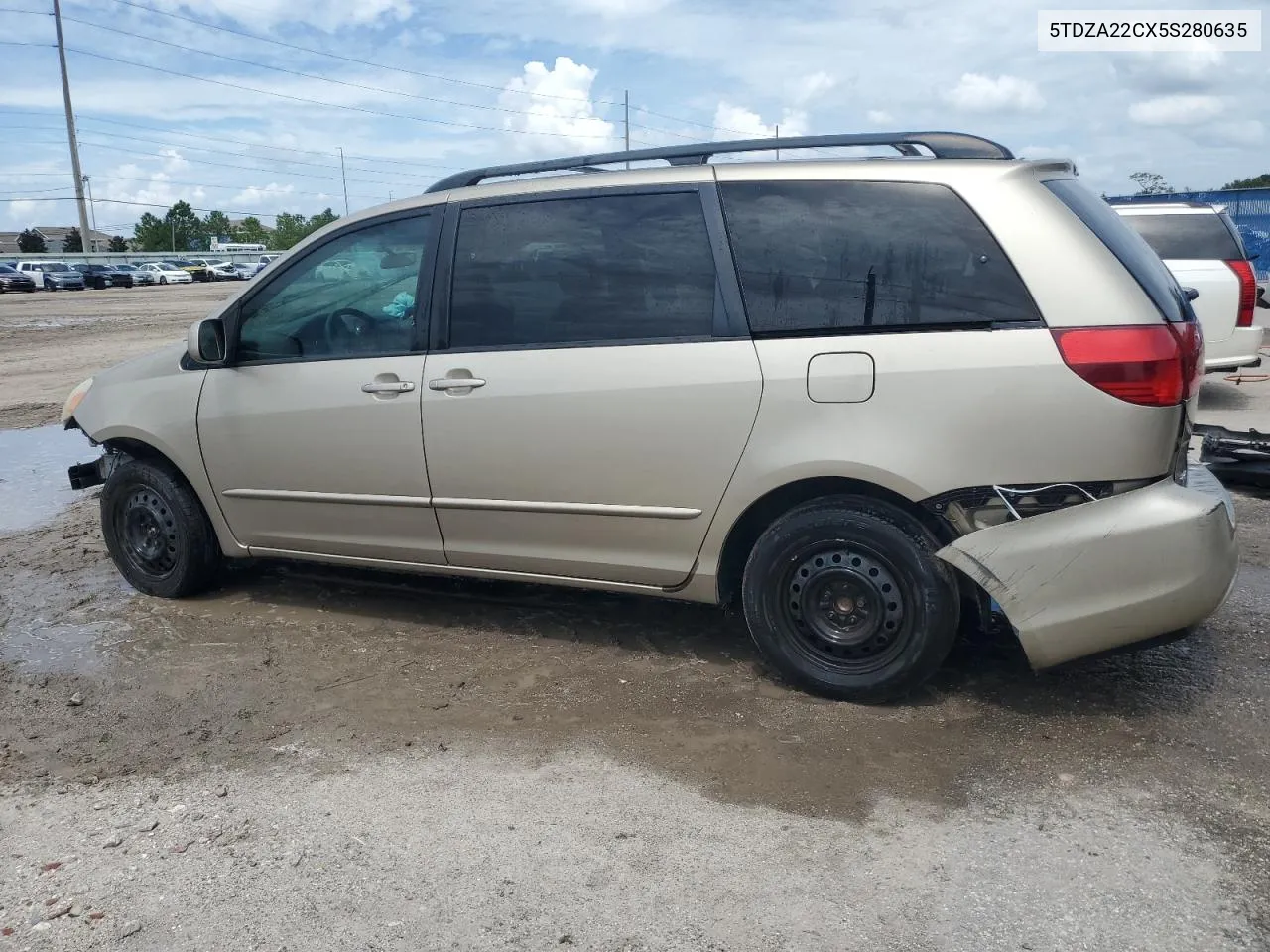 5TDZA22CX5S280635 2005 Toyota Sienna Xle