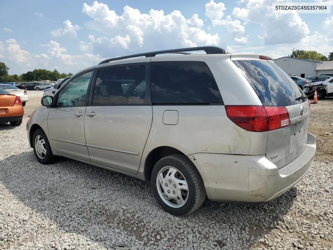 2005 Toyota Sienna Ce VIN: 5TDZA23C45S357904 Lot: 70584844