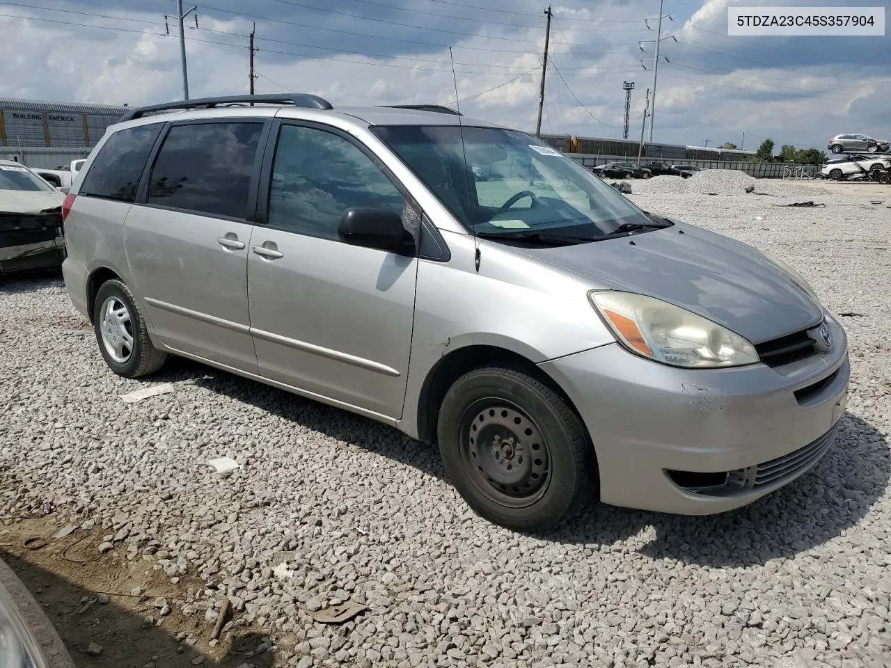 2005 Toyota Sienna Ce VIN: 5TDZA23C45S357904 Lot: 70584844