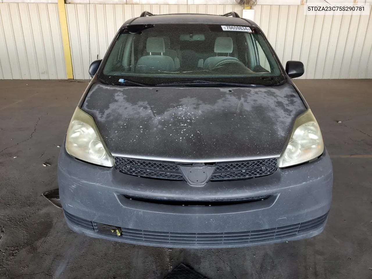 2005 Toyota Sienna Ce VIN: 5TDZA23C75S290781 Lot: 70659834