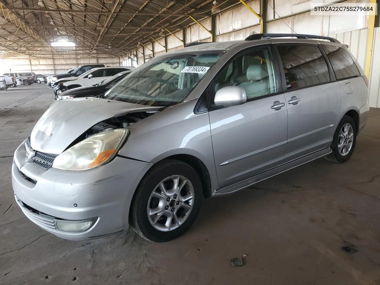 2005 Toyota Sienna Xle VIN: 5TDZA22C75S279684 Lot: 70769334