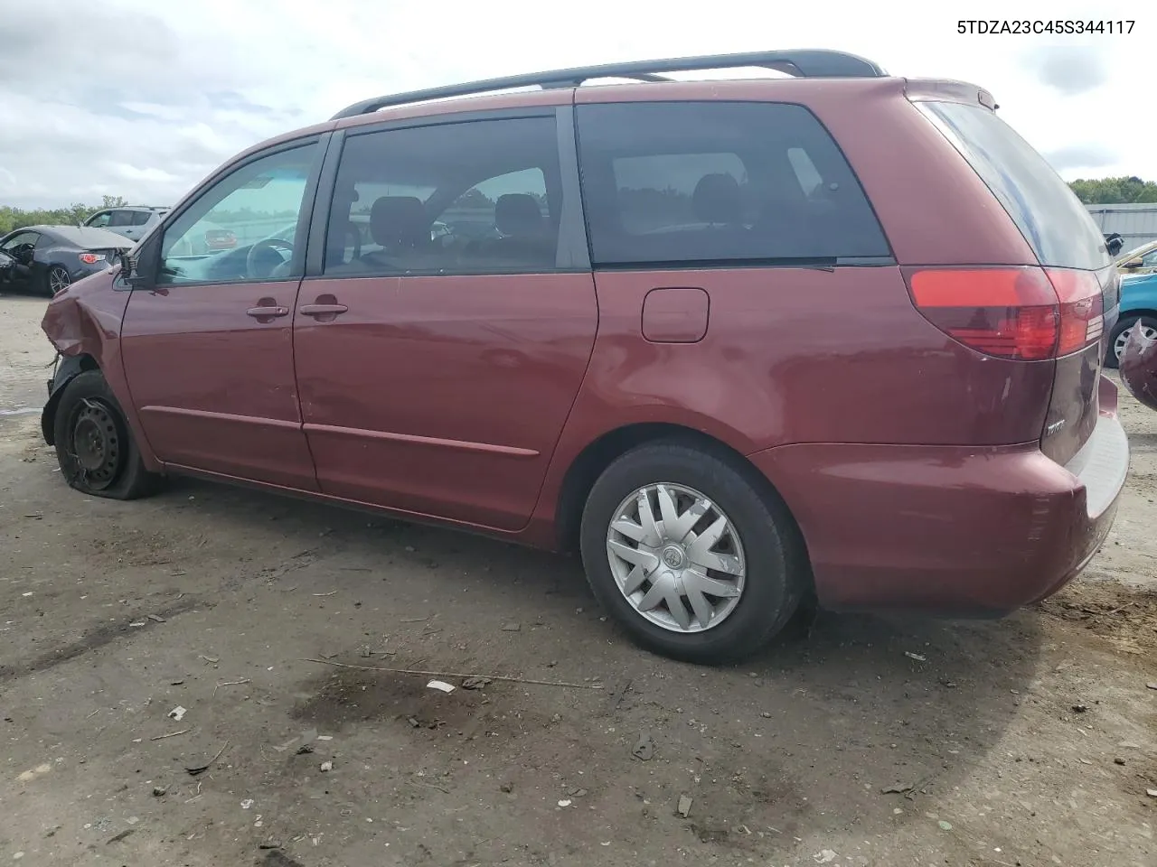 2005 Toyota Sienna Ce VIN: 5TDZA23C45S344117 Lot: 71470744