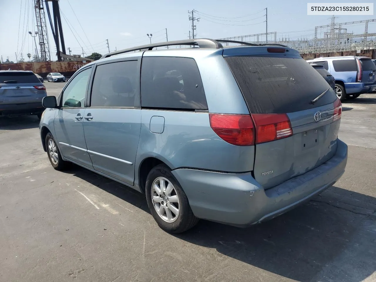 2005 Toyota Sienna Ce VIN: 5TDZA23C15S280215 Lot: 71492214