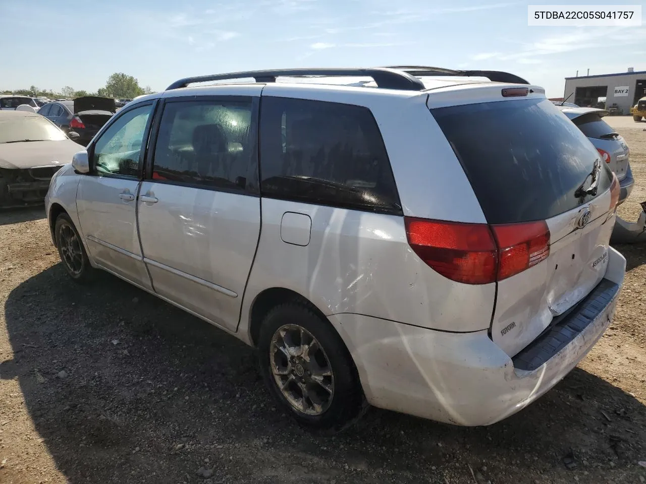 2005 Toyota Sienna Xle VIN: 5TDBA22C05S041757 Lot: 71593484