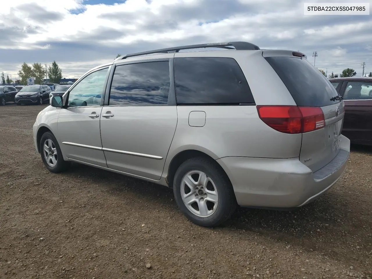 5TDBA22CX5S047985 2005 Toyota Sienna Xle