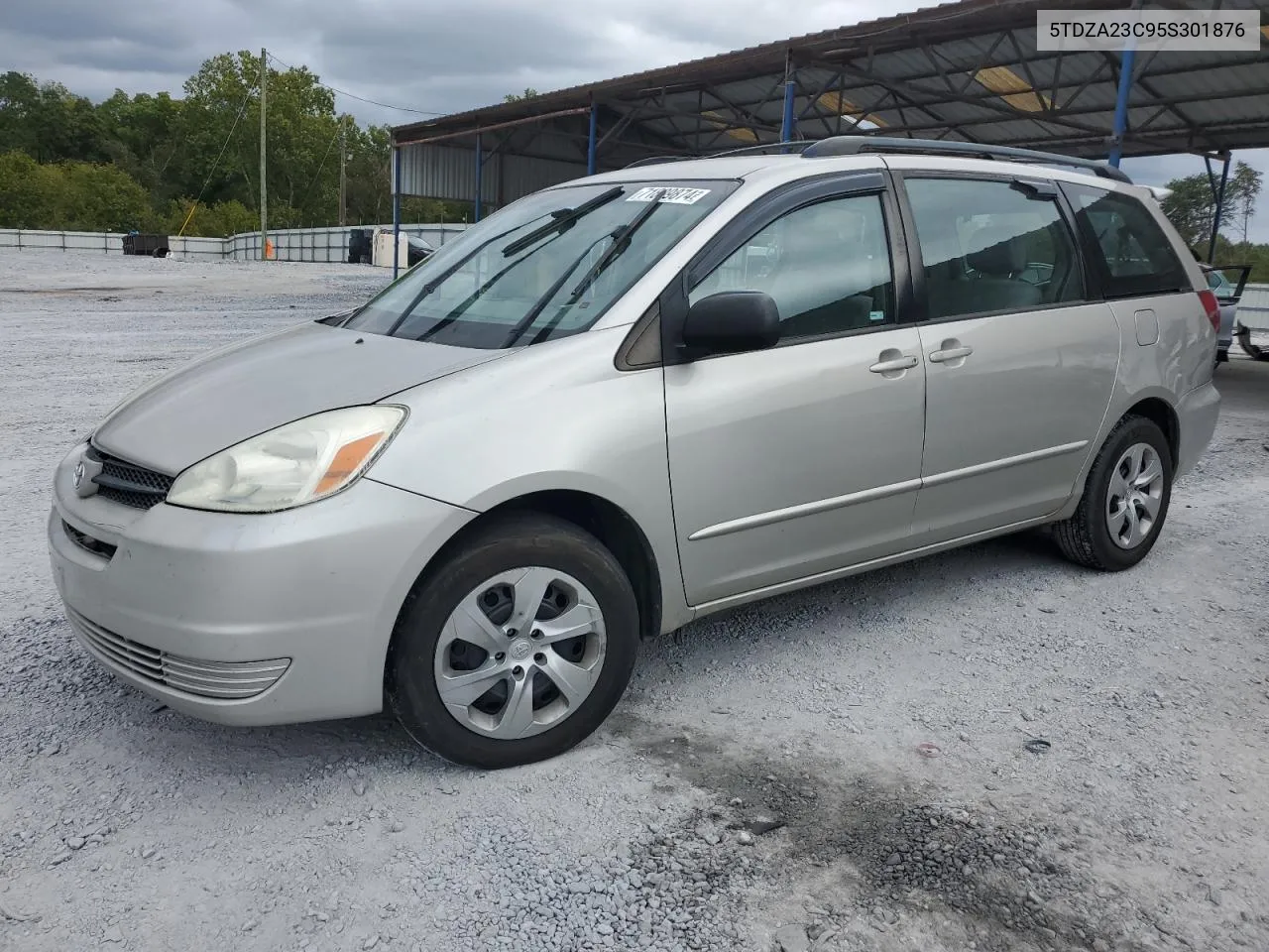 2005 Toyota Sienna Ce VIN: 5TDZA23C95S301876 Lot: 71839874