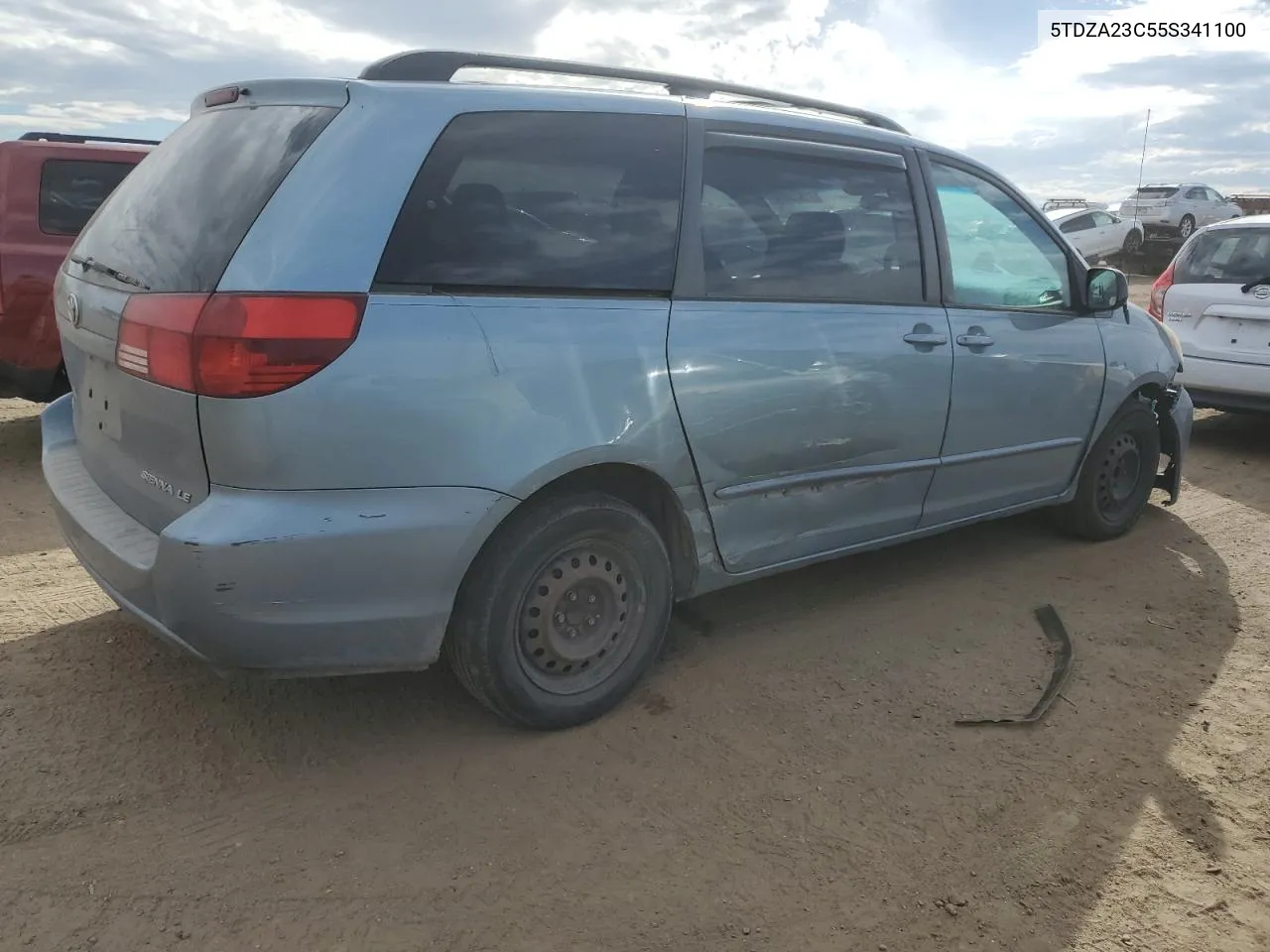 2005 Toyota Sienna Ce VIN: 5TDZA23C55S341100 Lot: 71872514