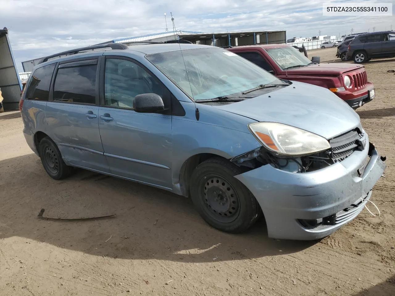 2005 Toyota Sienna Ce VIN: 5TDZA23C55S341100 Lot: 71872514