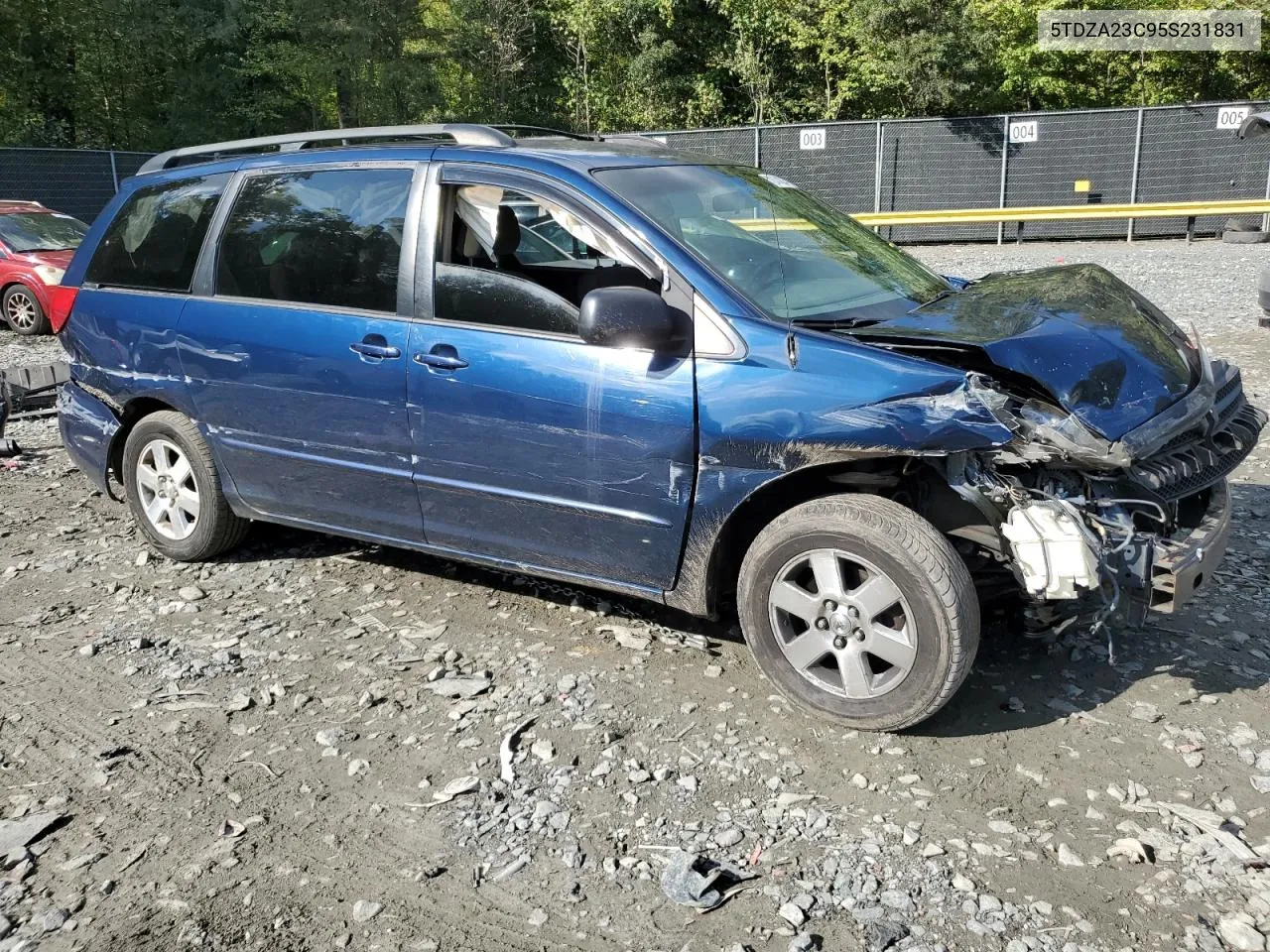 5TDZA23C95S231831 2005 Toyota Sienna Ce